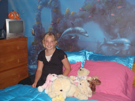 Michaela's 10th birthday...redecorated her room