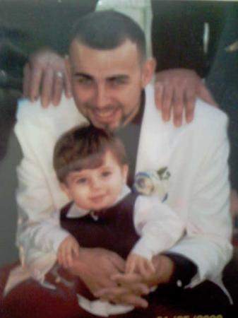 My hubby and son.. our wedding day!!!