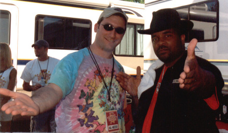 Backstage with Sir-Mix-A-Lot