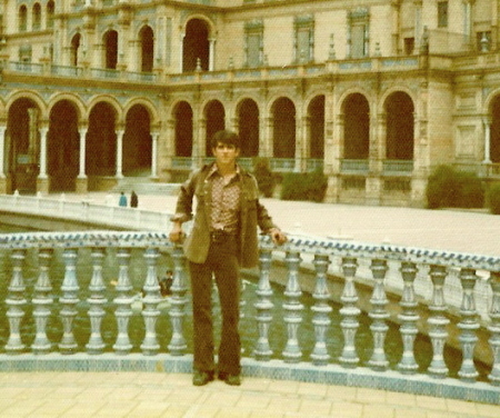me in Spain 1973
