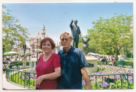 Russ and I at Disneyland