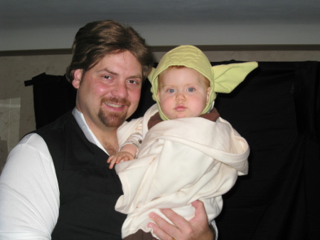 Han and my little Yoda