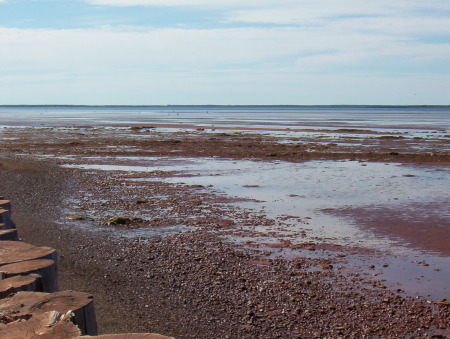 Tide is out at Seagrove NS