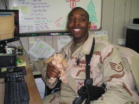 My son Robert in Iraq