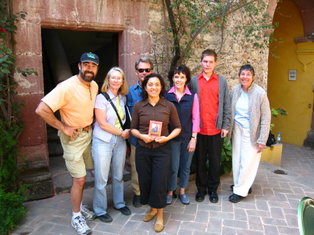 with my classmates and Maestra (front) San Miguel, Mx. 2007