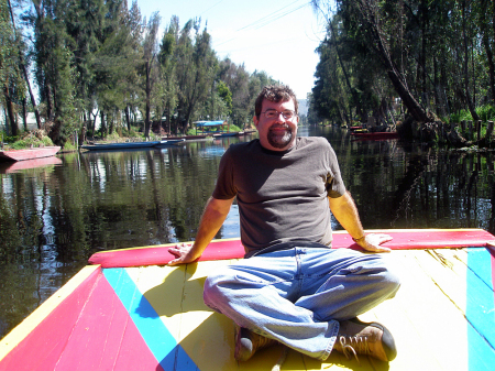 at Xochimilco, Mexico City