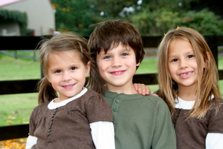 Emily, Ian & Sarah - My three kids