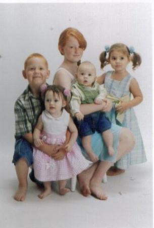 Madison, Nathan, Katya, Aidan & cousin Kiki