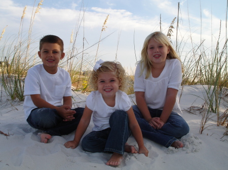 Kids beach portrait 2007