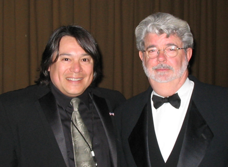 Glenn with George Lucas