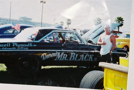 REVEREND AND HIS MOPAR.