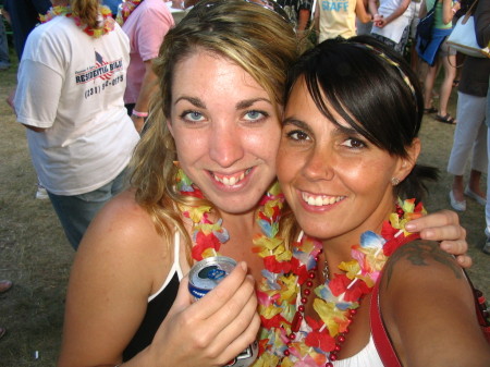 My friend Brianne and I at Venitian Festival 2007