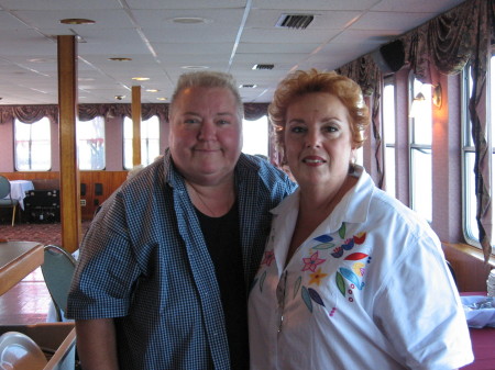 Debbie & Katherine on Cruise to no where
