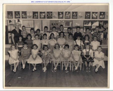 Mrs. Lamoreaux's First Grade Class- 1956--Dallas, Pa.