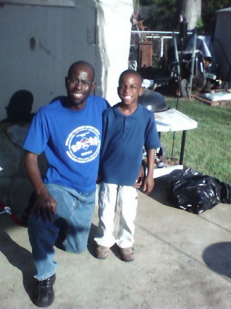 John Wesley Wright Sr. & John Wesley Wright Jr Fathers day 2007