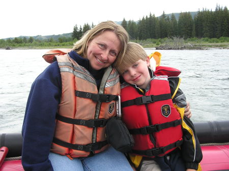 Rafting in the Tetons