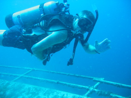 Diving in Key Largo