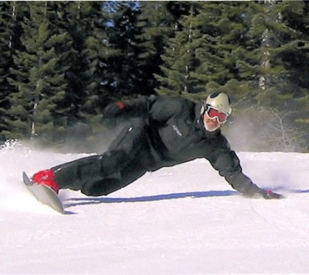 Making some turns at Mt Shasta