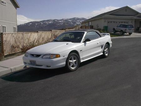 My mustang in Reno,NV