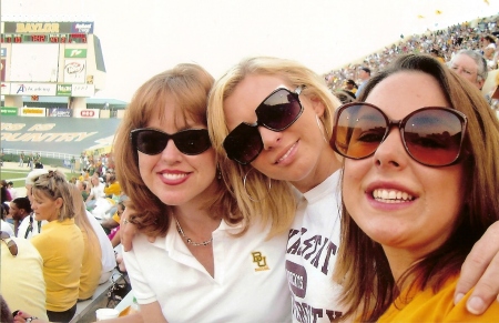 Teri, Casey and Ashley 2007 - Go Baylor Bears!