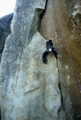 Rock Climbing at Buck's Bar!