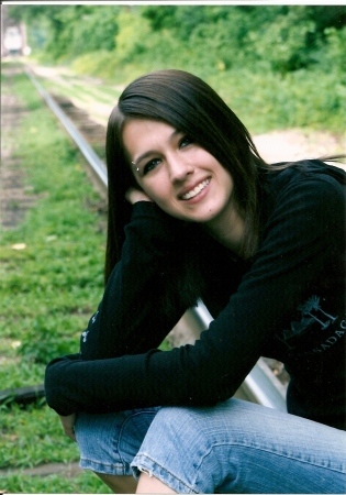 My middle daughter's Senior picture 2008 graduate
