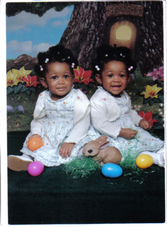 my twin grand-daughters