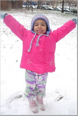 Madeline in First Snow