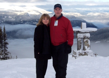 Ethan and Donna at Whistler B.C.