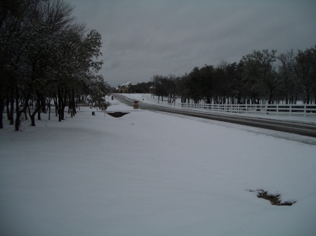 Texas Snowscape 2008