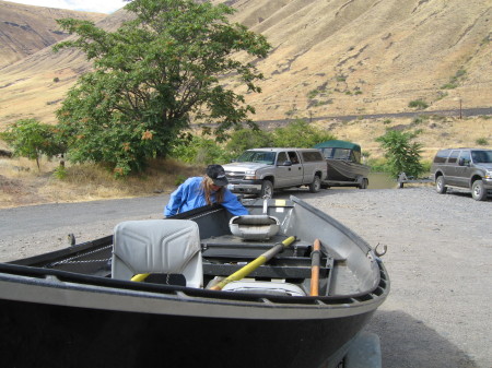 Takeout on Deschutes River