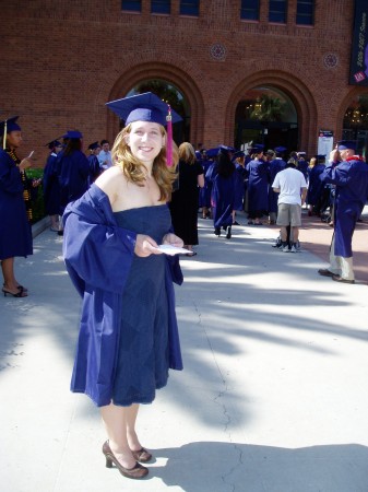 Kimberly's college graduation