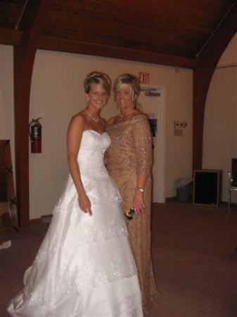 KRISTEN AND ME AT HER WEDDING