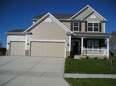 Our new house we had built in 2006 in Delaware, Ohio