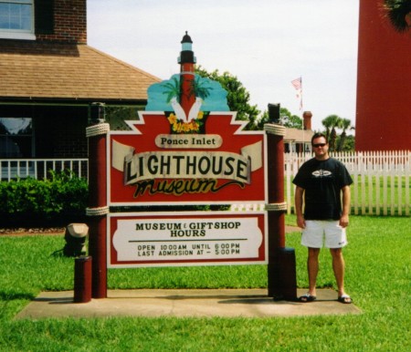 Paul at Ponce Inlet Lighthouse 2005