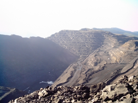 Modern Mining, 8000 above sea level.