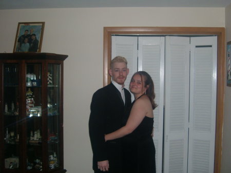 My handsome son Buddy and his fiancee Brandy.