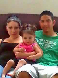 My daughter & my son with their God Daughter