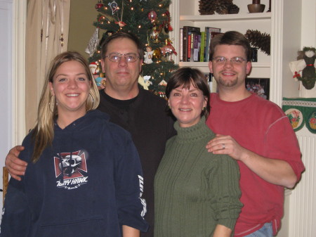 Peter, Vicki, Alex and Emily Watson