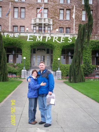 Karen & Tracy at the Empress Palace (BC)