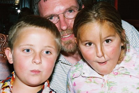 Me with kids, Riley & Olivia in 2004