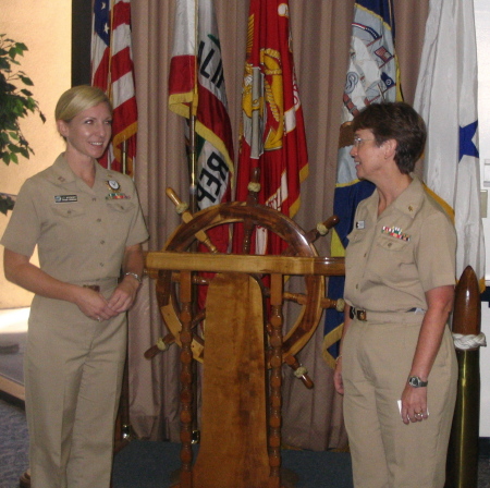 Promotion to LCDR! NMC San Diego Sept '07