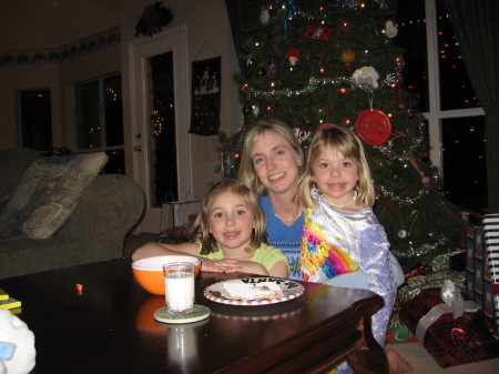 My sister Amanda and her daughters Samantha and Caroline