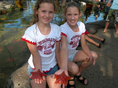 My Girls at Seaworld, Aug 2007