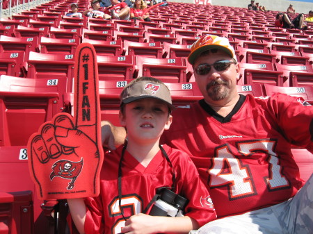 Connor's first Bucs game