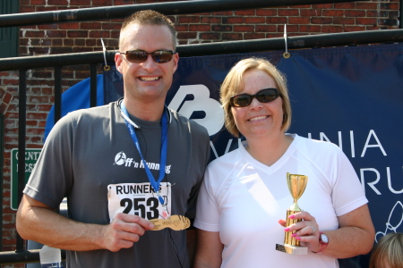 Completion of the Danville VA Half Marathon