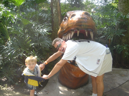 Dinosaur world near Orlando, 2007.