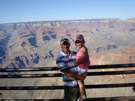 Madison and I, Grand Canyon summer 2007