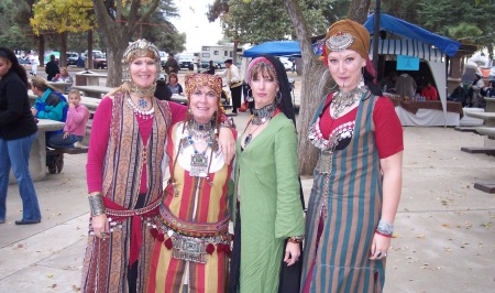 Ren Faire with bellydance friends