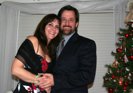 Me & Cindy Kapper after New Year's Party 2007